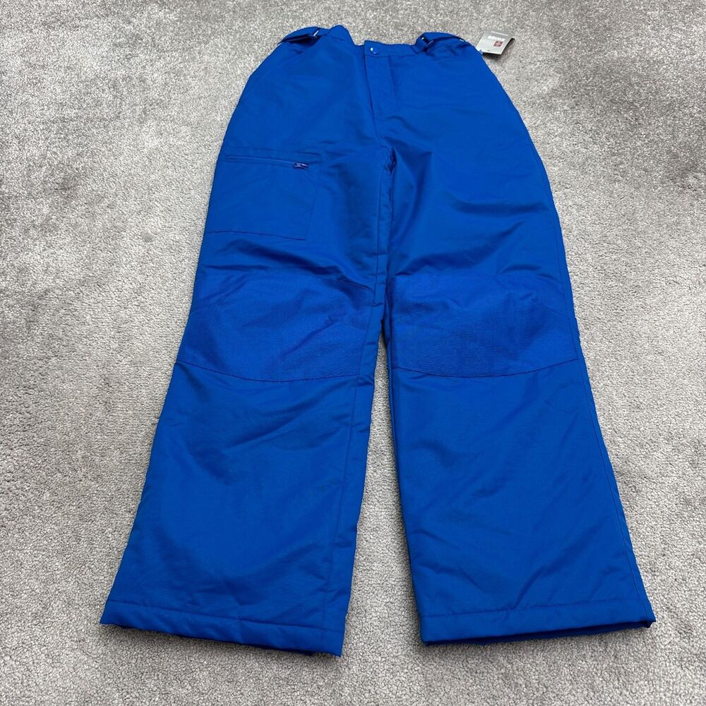 Swiss Tech Performance Gear Ski Snow Pants Boys XL Ultra Blue Waterproof NWT